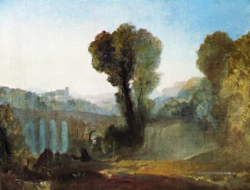 Joseph Mallord William Turner Werke - Ariccia Sonnenuntergang romantische Turner